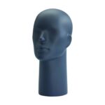 Abstract Grey Male Display Head