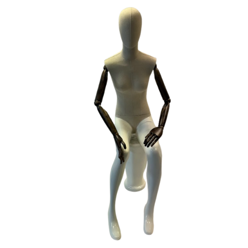 Articulated Female Sitting Mannequin