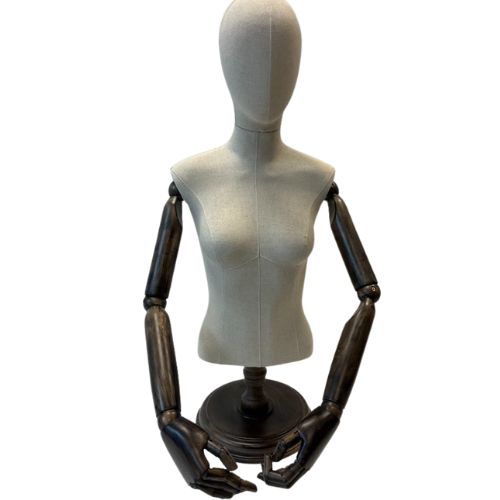 Female Half Body Countertop Mannequin