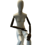 Articulated Female Sitting Mannequin