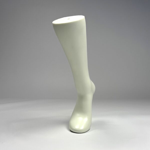 215321 Matt White Male Mannequin Foot