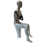 Articulated Female Sitting Mannequin