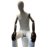 Articulated Male Sitting Mannequin