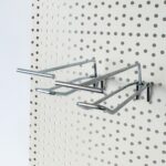Pegboard Euro Hook With Ticket Arm