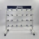 White Hooks with Wheels Queue System (3)