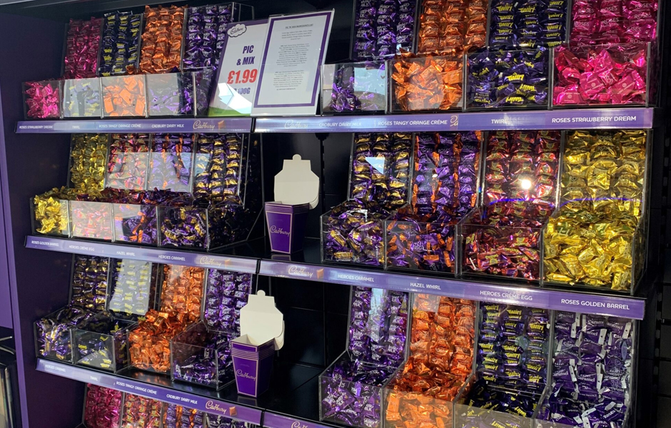 Cadbury Bins in situ scaled