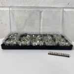242019 8mm Metallic Silver Effect Price Cube Kit (640 Pieces)