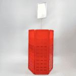 Plastic Dump Bin Red