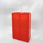 Plastic Dump Bin Red (2)