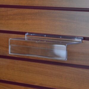 156715 Slatwall Shelf with Price Strip 250mm