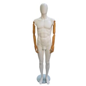 205235 Articulated Fibreglass Male Mannequin