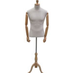 205285 Articulated Male Tailors Dummy Light Wood