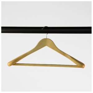 255205 Wooden Suit Hanger Broad 50 Pack
