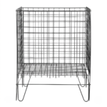 310116 Dump Basket 24 Inch White Fold Flat (2)
