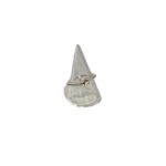 361600 Clear Acrylic Ring Cones 40mm (10 Pack)