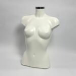 White Female Half Body Torso