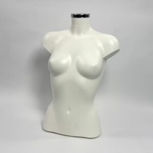 White Female Half Body Torso