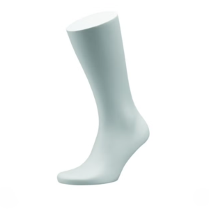 Matt White Male Mannequin Foot