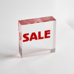 Acrylic Sale Block