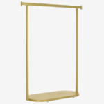 Gold Clothes Rail (2)