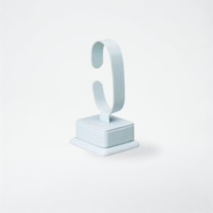 361003 White Leatherette Watch Stand