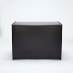 Black Wooden Shop Counter with Wooden Shelf (2)