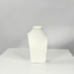 White Leatherette Necklace Busts (2)