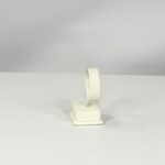White Leatherette Watch Stand (2)
