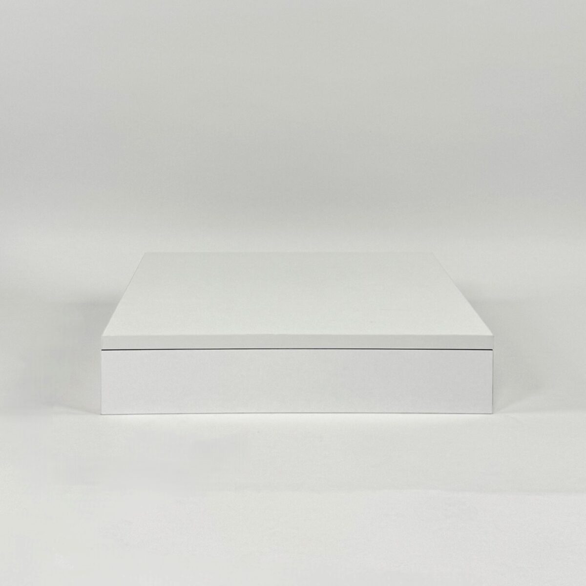 White Wooden Mannequin Plinth (500x500x100mm)
