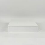 White Wooden Mannequin Plinth (500x500x100mm)