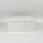 White Wooden Mannequin Plinth (500x500x200mm)