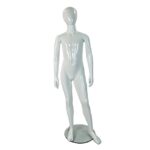 Gloss White Abstract Child (140cm) (1)